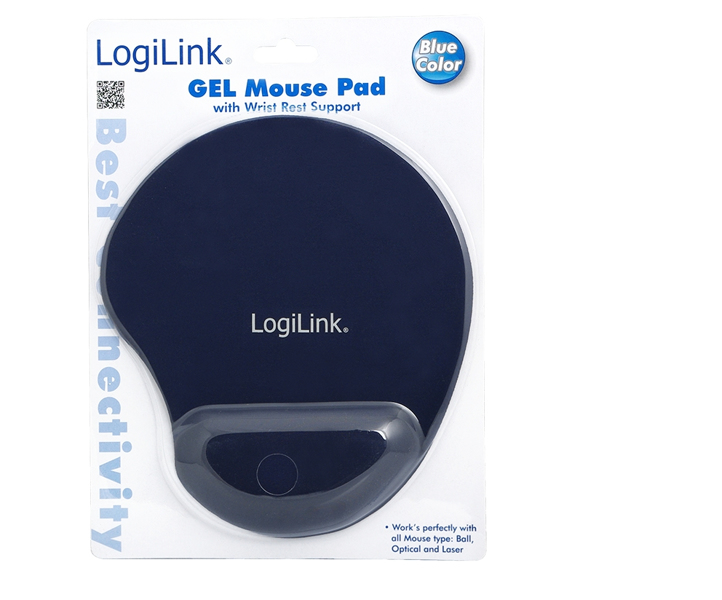LogiLink Mouse pad with wrist rest - ID0027B