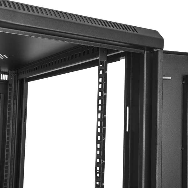 StarTech 24U 31in Deep Network Server Rack Cabinet - RK2433BKM