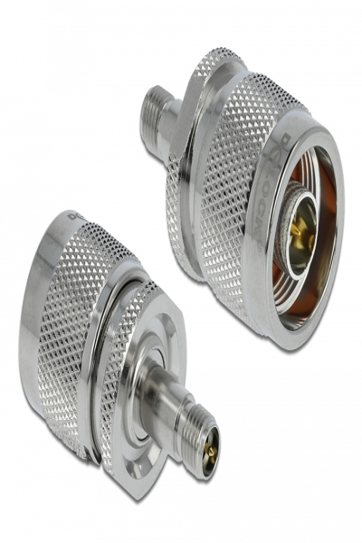 Adaptateur d'antenne Delock - connecteur N (P) vers RP-SMA (R)