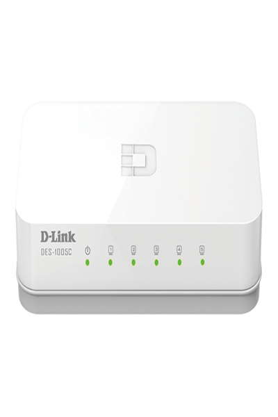 D-Link DES-1005C/E Managed Network Switch Fast Ethernet unmanaged 5x
