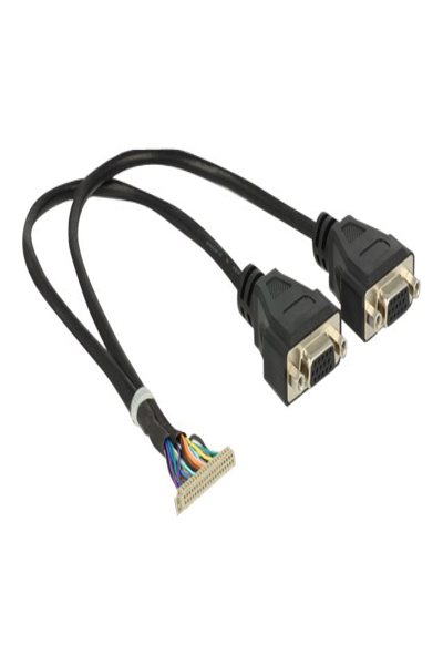 Câble vidéo Delock - IDC 40 broches vers HD-15 (VGA) (F)