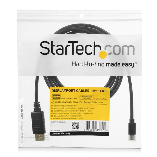 StarTech Mini DP Cable 3m - MDP2DPMM10