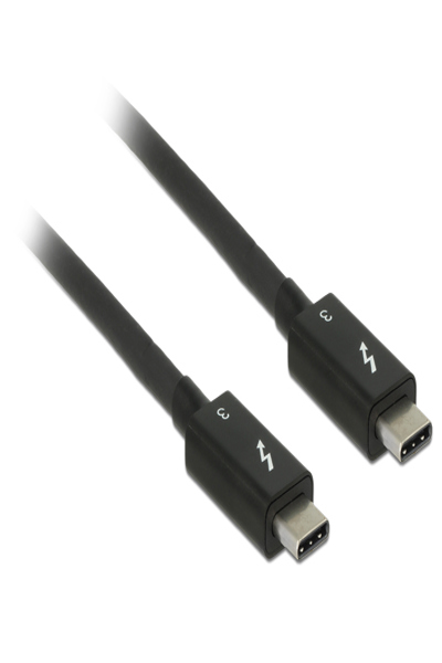 Delock Thunderbolt-kabel - USB-C (hane) till USB-C (hane) - 84846