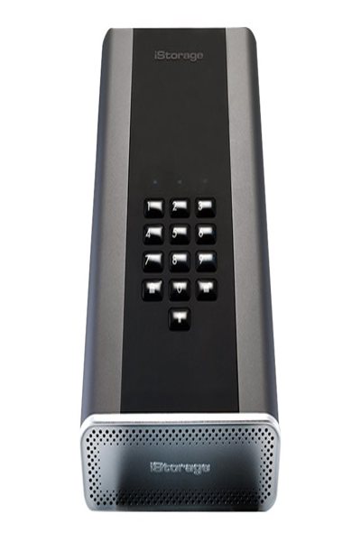 iStorage diskAshur DT2 256-bit 3TB USB 3.2 FIPS Level 3 certified - secure encrypted desktop hard drive IS-DT2-256-3000-C-X - 3 TB - 3.2 Gen 1 (3.1 Gen 1) - Black - IS-DT2-256-3000-C-X