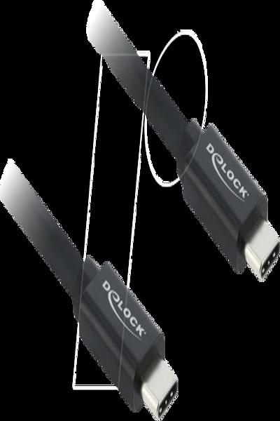 Delock Coaxial USB 40 Gbps Cable PD 3.1 240 W - Cable - Digital - 81707