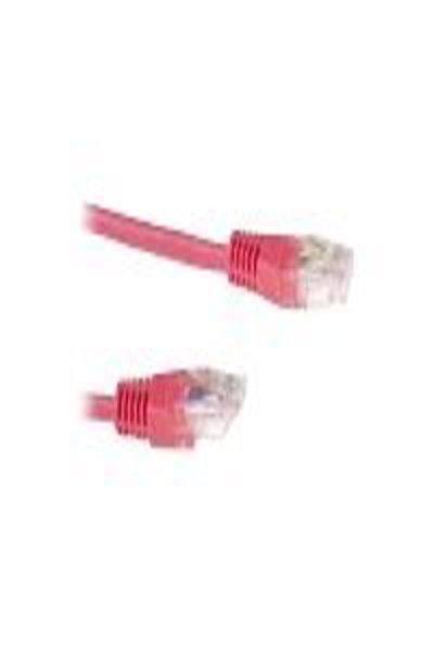 ACT Red 2 meter LSZH U/UTP CAT6 patch cable with RJ45 connectors - 2 m - RJ-45 - RJ-45 - Red