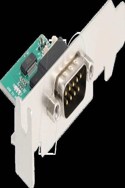 Delock USB auf RS-232 Konverter FTDI FT231XS 2.0 Pfostenstecker zu D-Sub - Digital - 90892