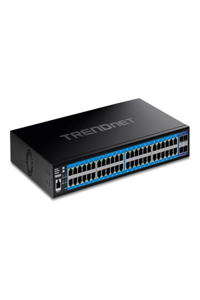TRENDnet Web Smart Switch with 10G SFP+ - Switch - 1 Gbps - TEG-3524S