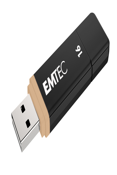 EMTEC USB-Stick 16 GB USB 2.0 10er Pack Color Mix retail - Flash-Speicher - unsortiert - ECMMD16GK102P10