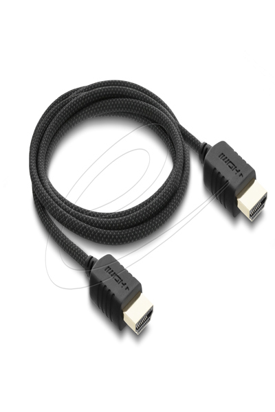 Delock Coaxial High Speed HDMI Cable 8K 60 Hz 48 Gbps with Braided Sheath - Cable - Digital/Display/Video - 81682