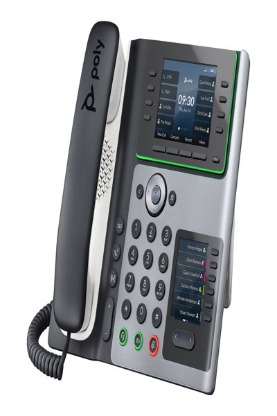 Poly EDGE E400 IP PHONE - Voip phone - 2200-87835-025