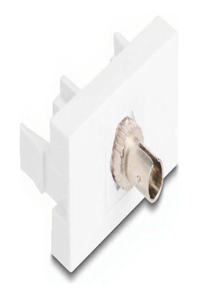 Delock Easy 45 Module ST Simplex Jack white