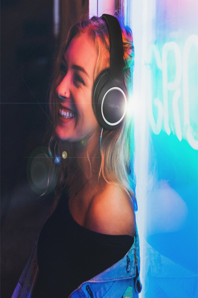 LogiLink Stereo Headset with Mic 3.5mm Jack - HS0053