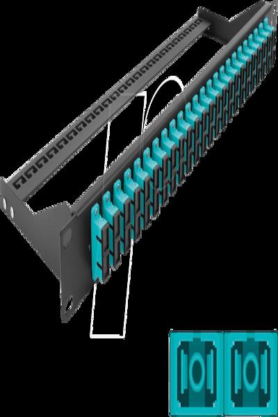Delock Patch panel - rack mountable - 43395