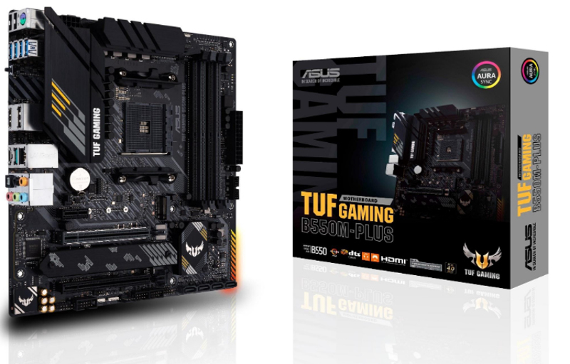ASUS TUF GAMING B550M-PLUS Motherboard Micro ATX - 90MB14A0-M0EAY0