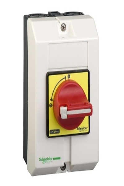 Interrupteur rotatif Schneider Electric VCF2GE blanc rouge 32 A
