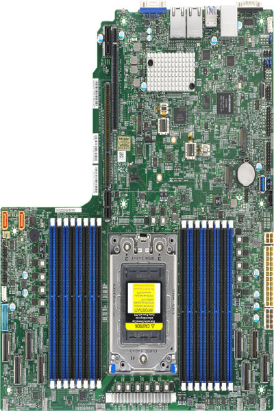 Supermicro MBD-H12SSW-NTR, AMD, Socket SP3, AMD EPYC, Socket SP3, 4 To, DDR4-SDRAM