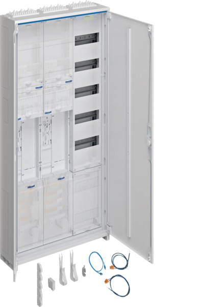 Armoire complète Hager ZB33SET25LS 2ZP/RES/VF-5rh/APZ eHZ 1100