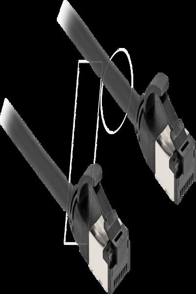 Delock Nätverkskabel - RJ-45 (hane) till RJ-45 (hane) - 80181