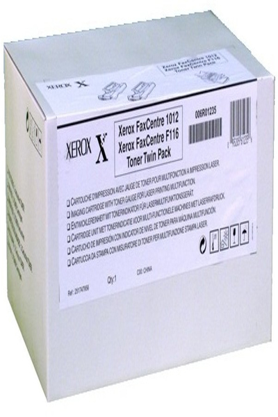 Xerox Fax Centre FC116/1012 Twin Pack Toner - 1200 pages - Black - 1 pc(s) - 006R01235