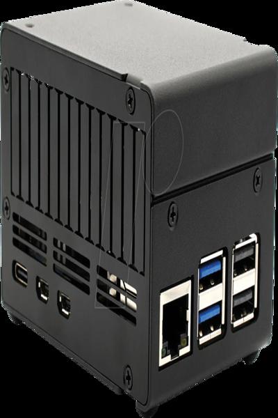 Raspberry Pi Pi RPI PI5 aluminiumhölje för NVME - 7350001161778