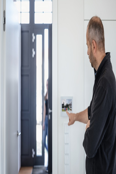 ABUS Security-Center ABUS TVHS20210 - Display - White - Abus - 1024 x 600 pixels - -10 - 55 °C - ModuVis door intercom system