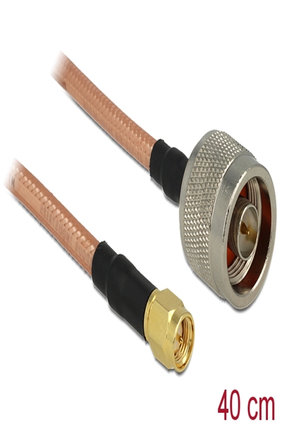 Delock Antenna cable - SMA male to N connector male - 88896