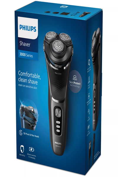 Philips S3343/13 3000 Series wet & dry electric shaver - S3343/13