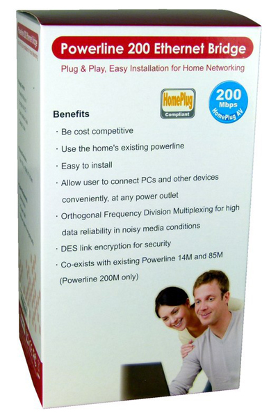 Adaptateur PowerLAN Inter-Tech PLA-200