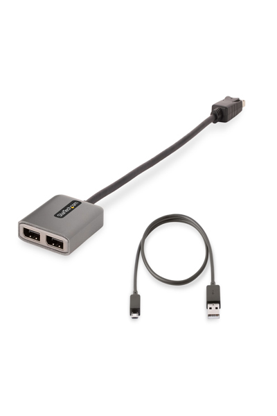 StarTech.com 2-Port DisplayPort MST Hub Dubbel 4K 60Hz - MST14DP122DP