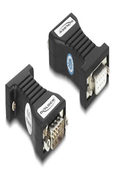 Delock 64315 - Isolator RS-232 Buchse> Stecker 3 kV ESD - 64315