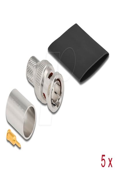 Delock RF connector - BNC male - 90027