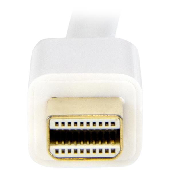 StarTech Mini DisplayPort to HDMI Converter Cable - 3 ft (1m) - 4K - White - 1 m - Mini DisplayPort - HDMI Type A (Standard) - Male - Male - Straight - MDP2HDMM1MW