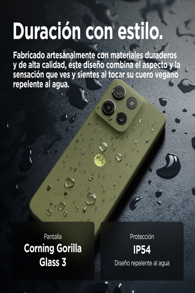 Motorola Solutions moto g15 Iguana Green - Cellphone - 256 GB