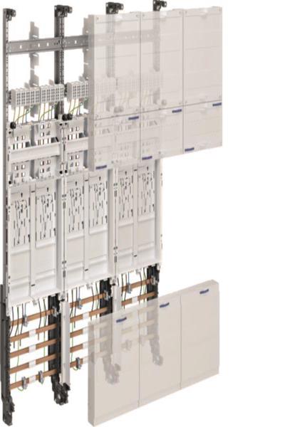 Panneau complet Hager Universe Z espacement de 6 mètres BKE-I H 1050 mm 3 champs