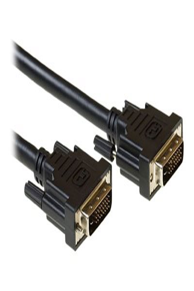 ACT DVI-D Dual Link cable male - male 1,50 m - 1.5 m - DVI-D - DVI-D - Male - Male - Black