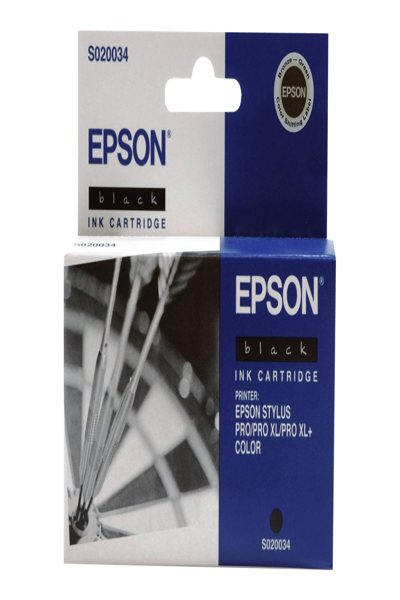 Epson Singlepack Black S020034 - Original - 1 pc(s) - Japan - 105 mm - 45 mm - 117 mm - C13S02003440
