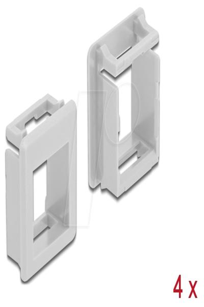 Delock Modular facility plate snap-in holder - 86760