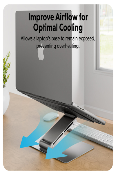 Targus Hyper HyperSpace Flex Laptop Stand - Grey - HS1150GYGL