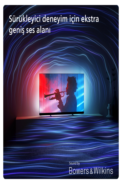 Philips 77OLED909/12 4K UHD TV, AL3, OLED, 120/100Hz, Google TV - 77OLED909