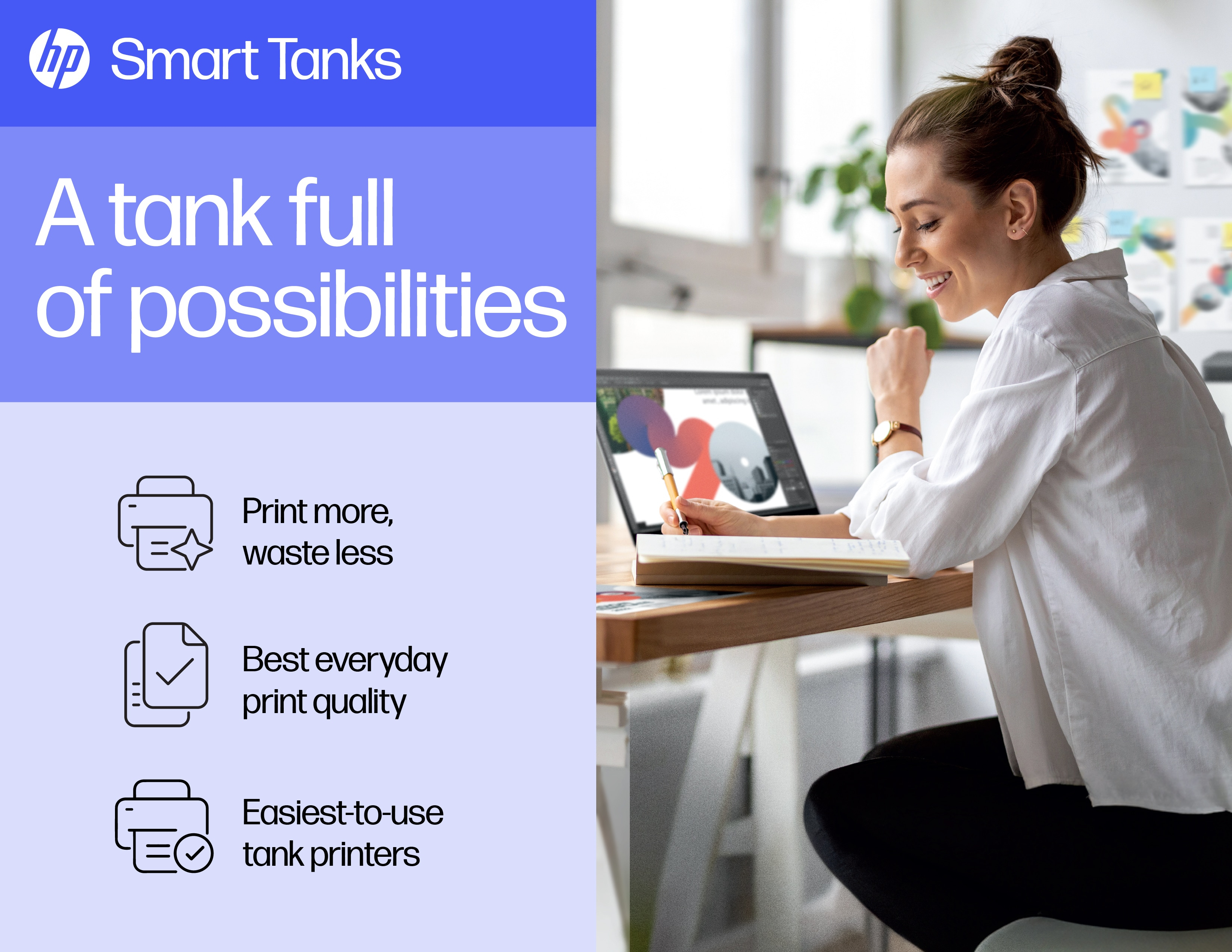 HP Printer Smart Tank 7006 All-in-One - Inkjet - Colored - 28B55A#BHC