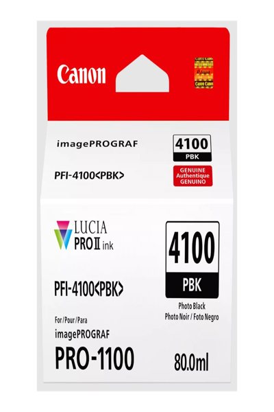 Canon PFI-4100 PBK - 80 ml - Noir photo