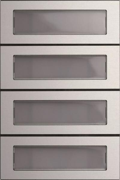 GIRA 5534926 call button module 4f System 106 aluminium
