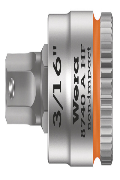 Wera 05003386001, Douille, 1/4", Impérial, 1 tête(s), 3/16", Acier au chrome-vanadium