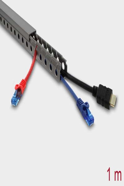 Delock Cable Duct with Cover Wire Management Tool - 22027