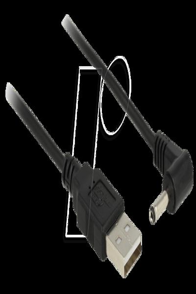 Delock Strömkabel - DC-jack 3,5 x 1,35 mm (hane) till USB (endast ström) (hane) - 83577