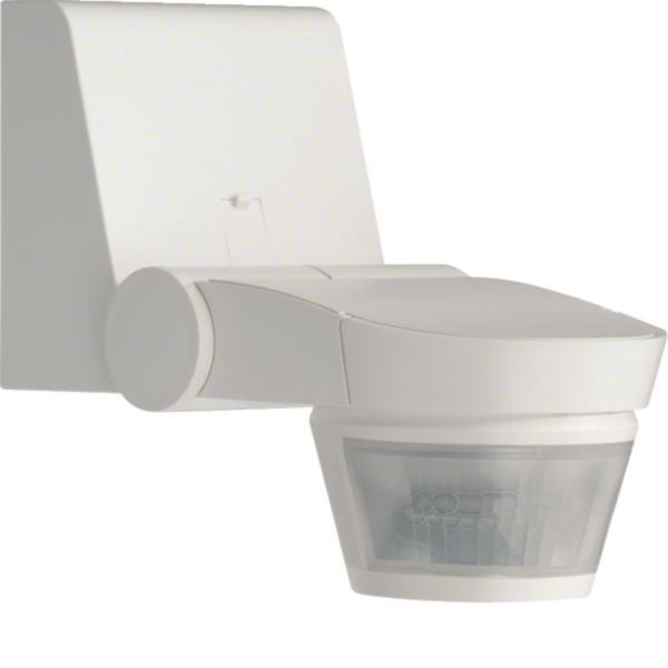 Détecteur de mouvement apparent sans fil Hager TRE520 batterie IP55 blanc