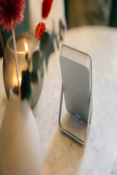 Verbatim Power Bank mit StandfuÃƒÅ¸ mag.wireless 10000mA blau 32266 - Charger - Lithium-Polymer - 32266