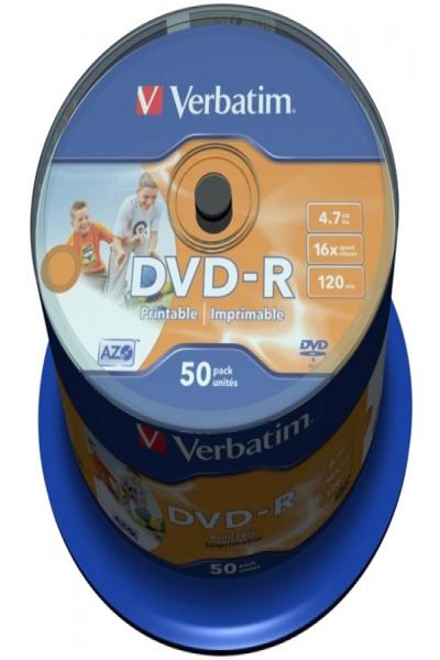 Verbatim 50x DVD-R - 4,7 GB 16x - 43533