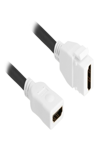 Delock Keystone Modul HDMI Buchse zu 8K20cm weiÃƒÅ¸ - Cable - Digital/Display/Video - 90684